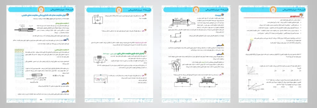 طراحی جزوه فیزیک